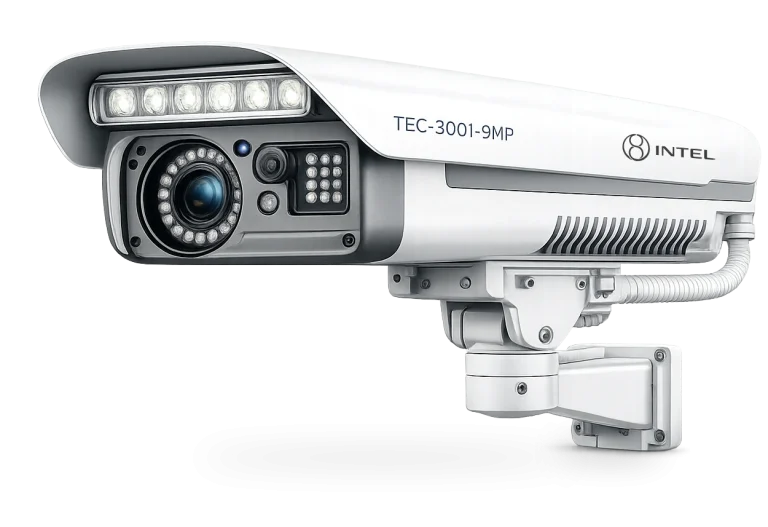 TEC-3001 – 9MP Multi-Lane AI Traffic Camera