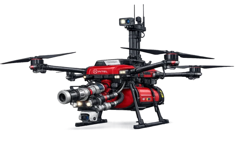 FRS-15002 – Aerial Firefighting Drone