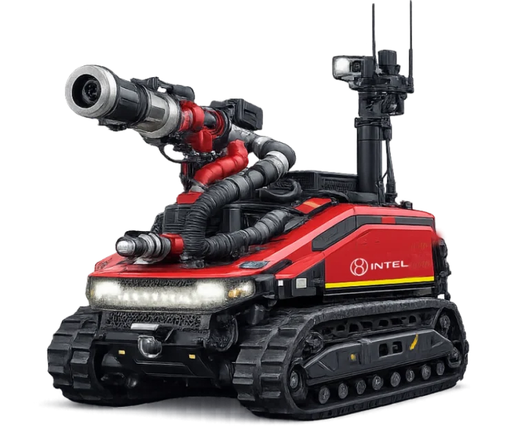 FRS-15001 – Tracked Firefighting Robot
