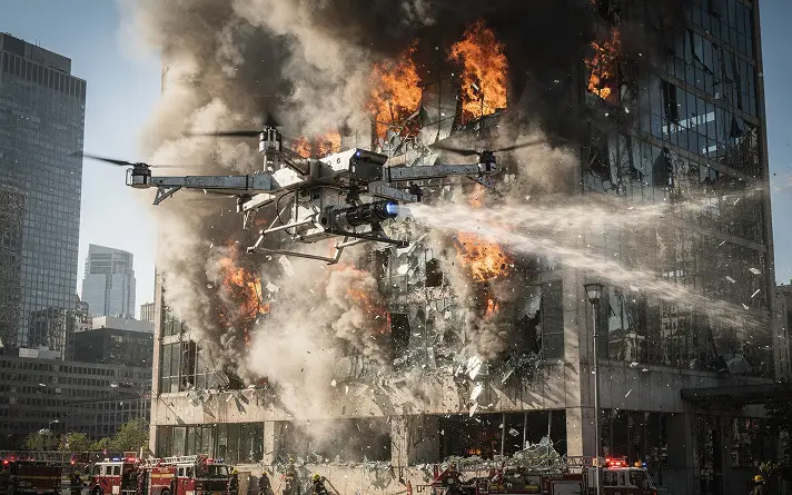 Firefighting & Rescue Drones